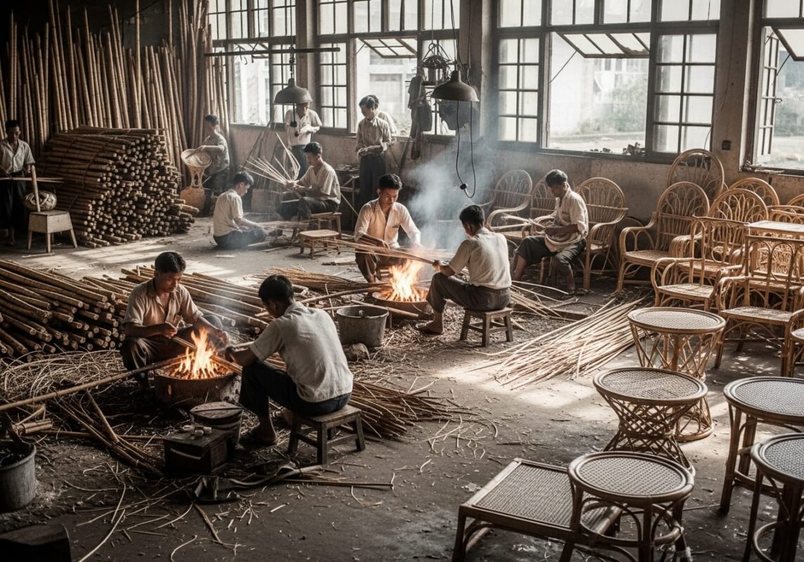 Sejarah Pabrik Rotan di Cirebon
