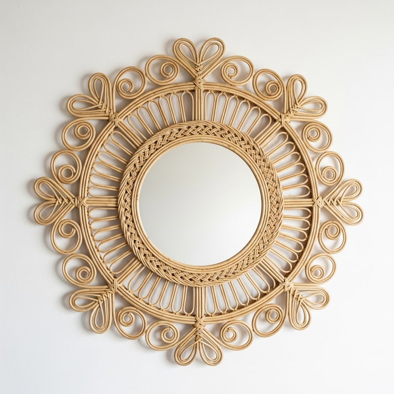 ornament-dekorasi-cermin-rotan-natural