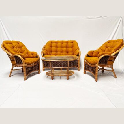 Set-Kursi-Rotan-Natural-Tipe-Deli-Jingga-Deli-Orange-Natural-Rattan-Chair-Set