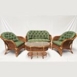 Set-Kursi-Rotan-Natural-Tipe-Denpasar-Hijau-Denpasar-Green-Natural-Rattan-Chair-Set